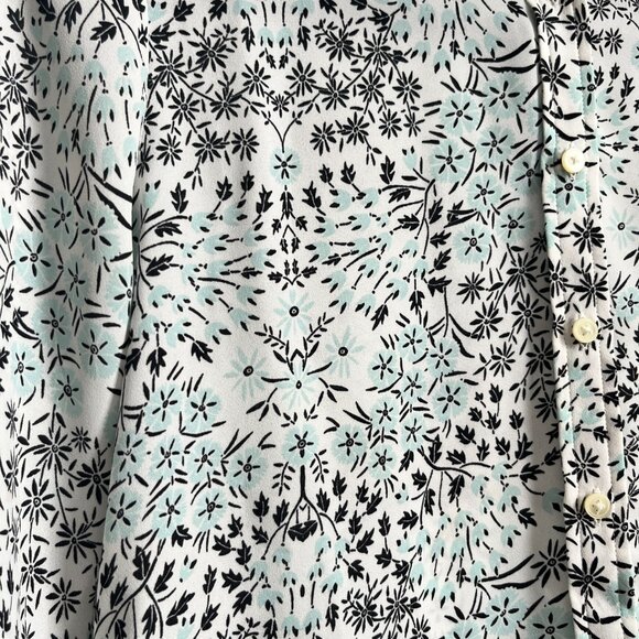 Banana Republic Dillon Floral Shirt Blouse XSP - Picture 9 of 9